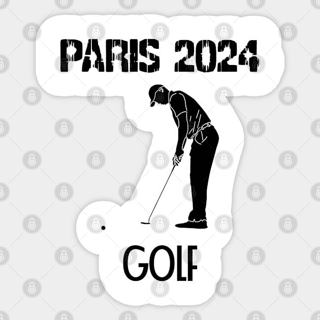 Paris 2024 Sticker by Womens Art Store